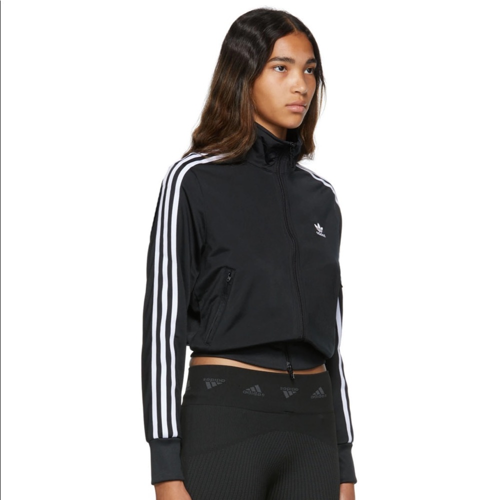 Adidas Originals…. Black Adicolor firebird Track jacket